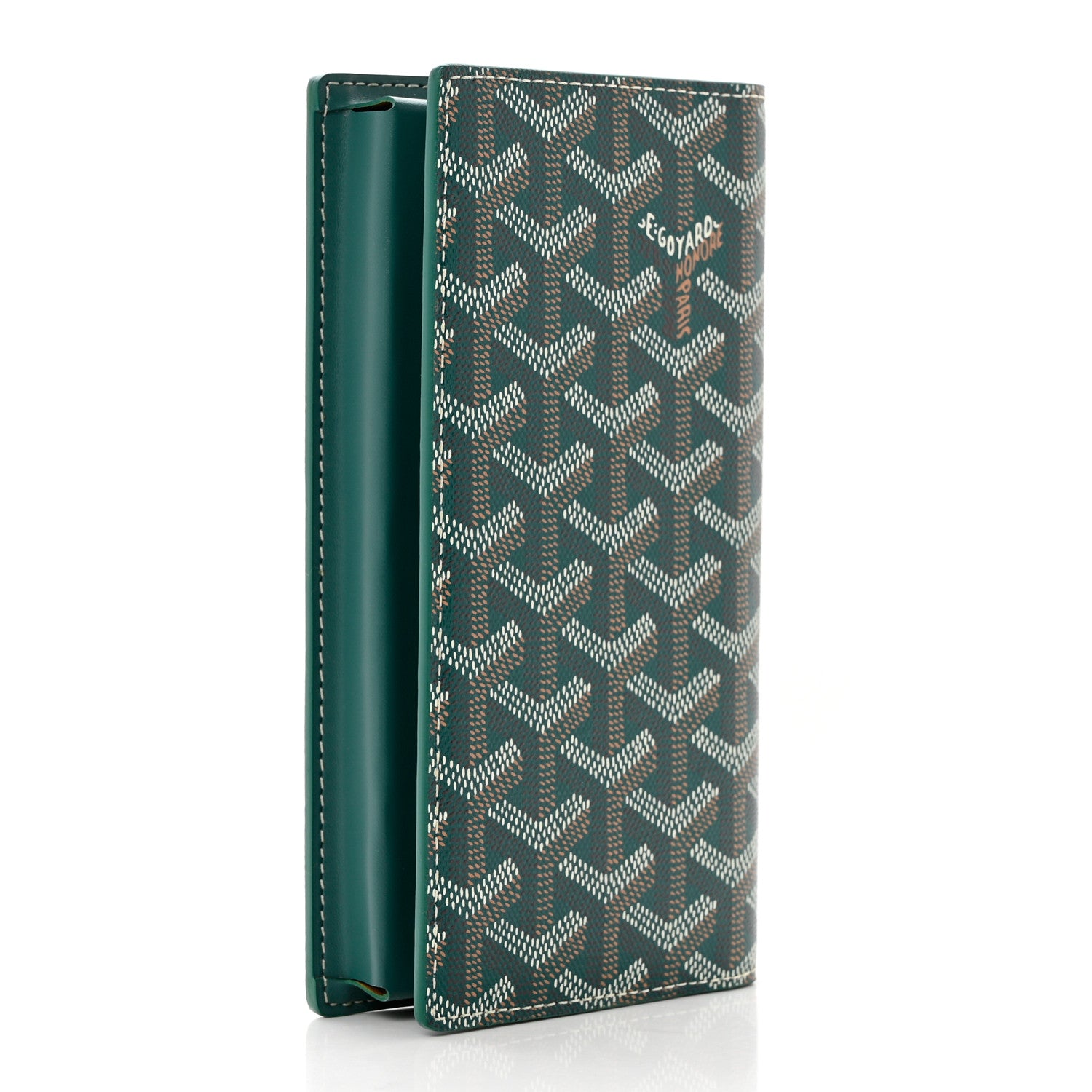 Goyard Goyardine Saint Roch Wallet Green 3 of 6