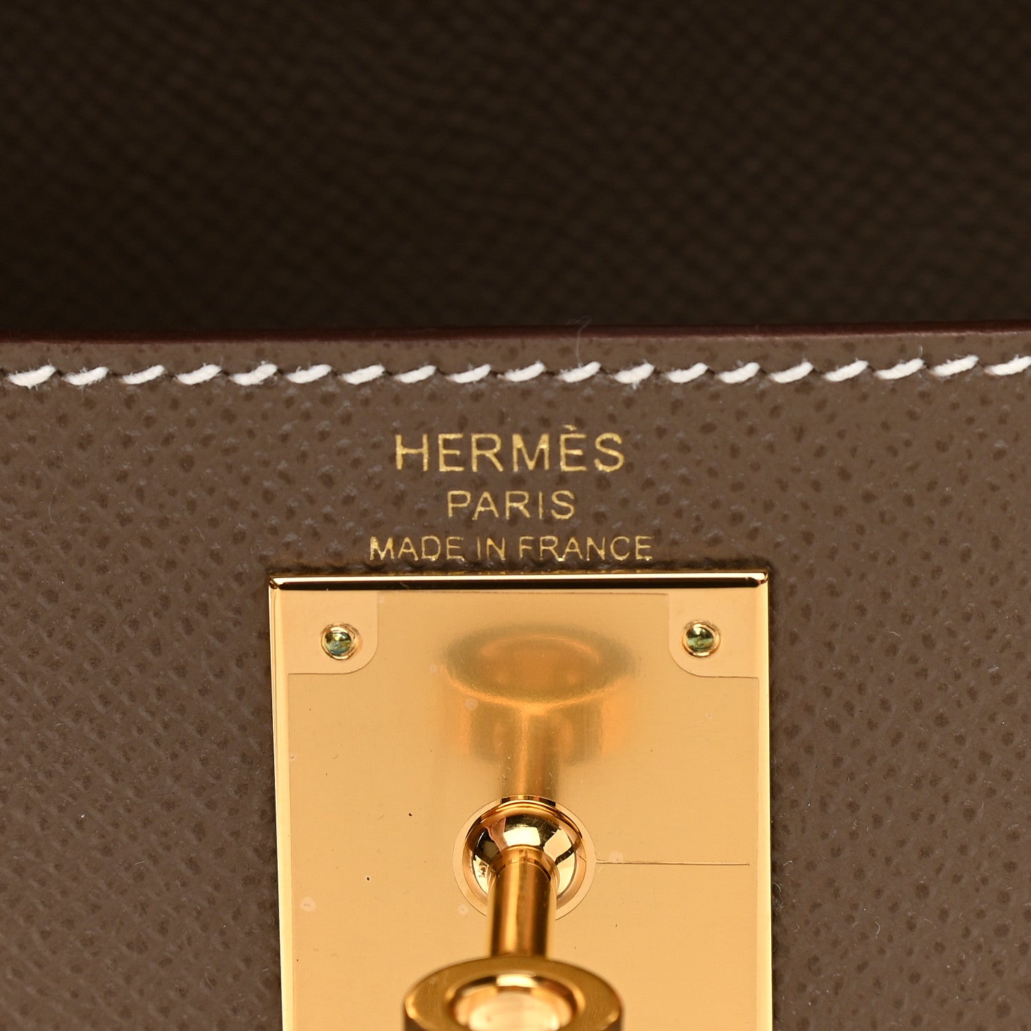 Hermes Epsom Kelly Sellier 28 Etoupe 5 of 9