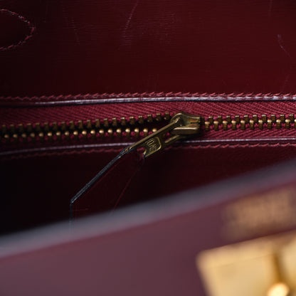 Hermes Box Kelly Retourne 32 Rouge H 10 of 38