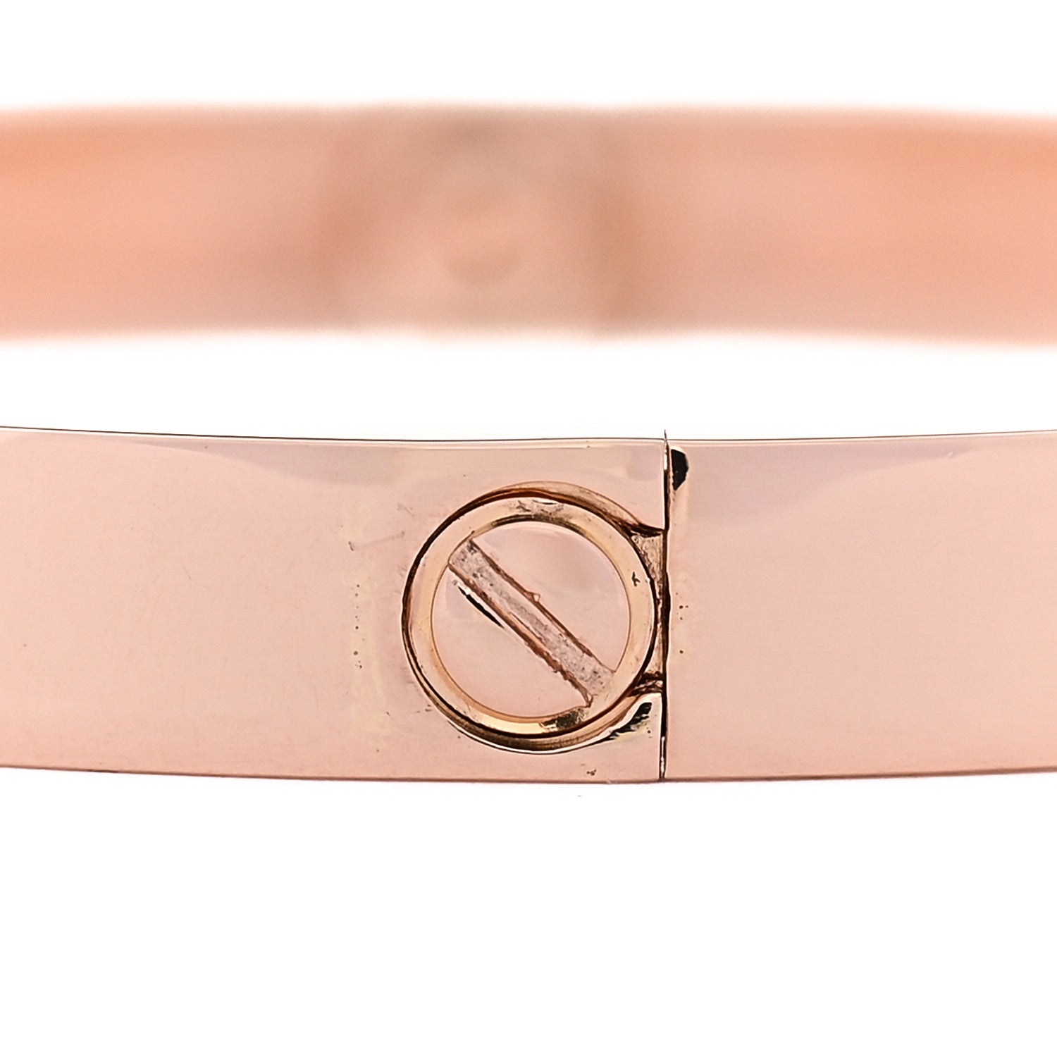 Cartier 18K Pink Gold LOVE Bracelet 17 5 of 6