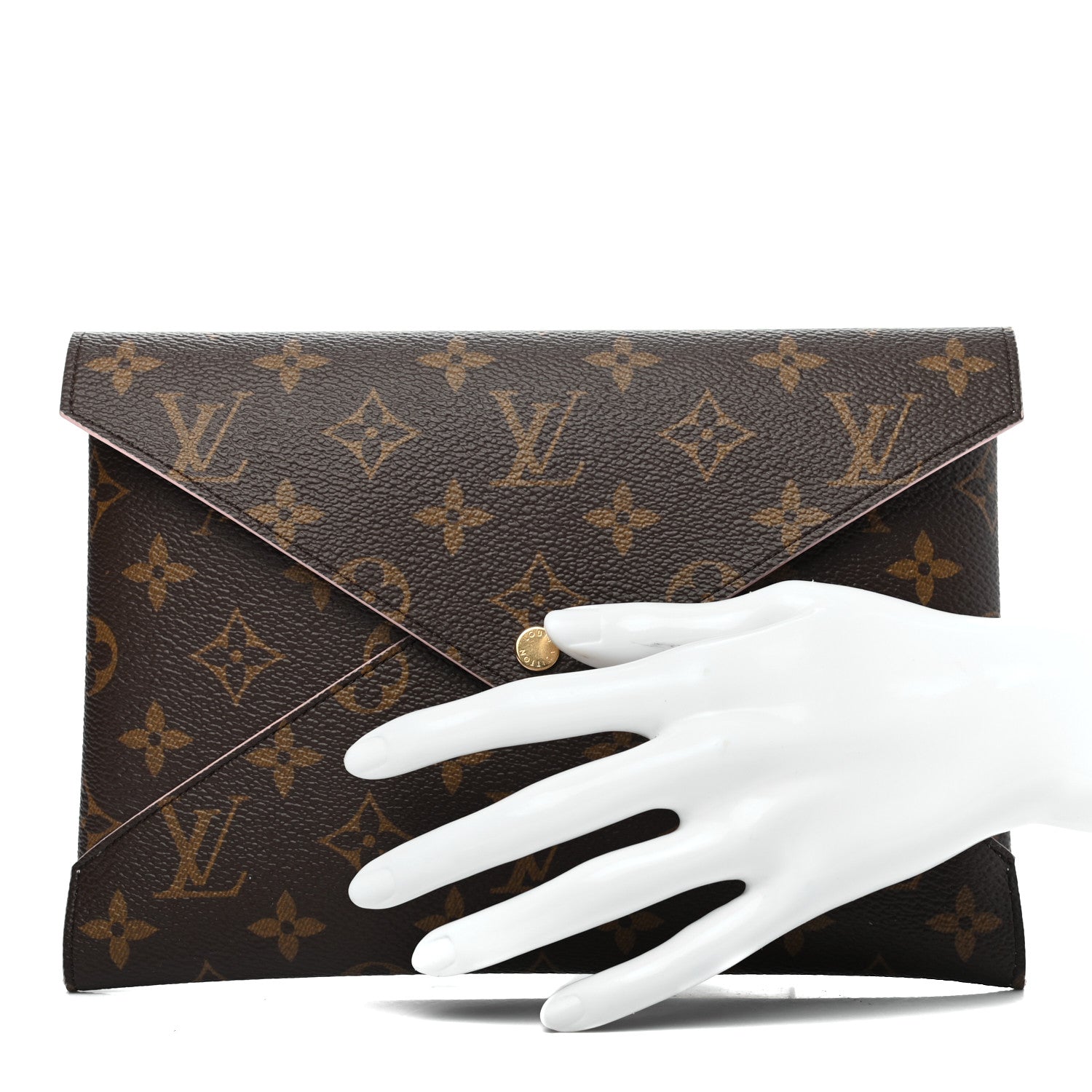 Louis Vuitton Monogram Large Kirigami Pochette Insert Rose Ballerine 2 of 7
