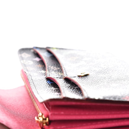 Louis Vuitton Monogram Multicolor Sarah Wallet Black Grenade 8 of 15