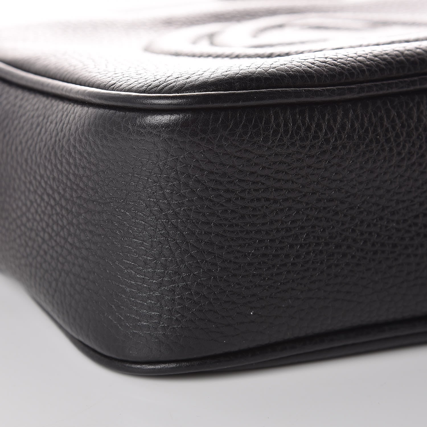 Gucci Pebbled Calfskin Small Soho Disco Bag Black 8 of 9
