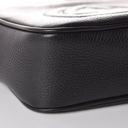 Gucci Pebbled Calfskin Small Soho Disco Bag Black 8 of 9