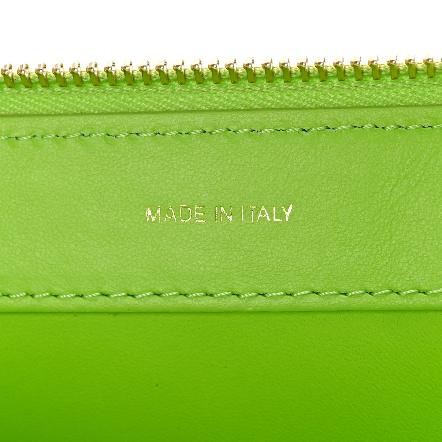Smooth Calfskin M Frame Bag Electric Lime