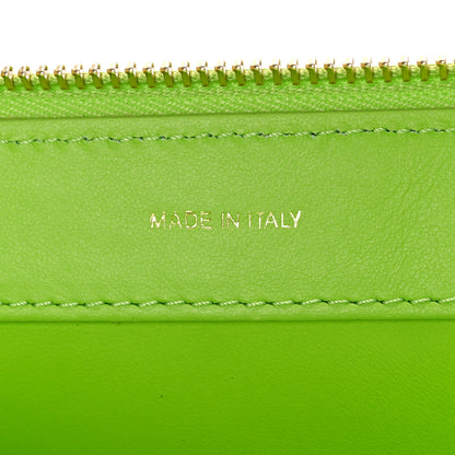 Mansur Gavriel Smooth Calfskin M Frame Bag Electric Lime 7 of 9