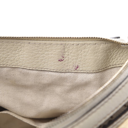 Gucci Monogram GG Canvas Small Bella Top Handle Bag Off White 12 of 18