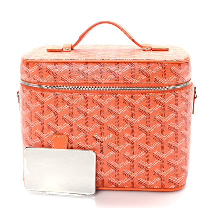 Goyard Goyardine Muse Vanity Case Orange 2 of 12