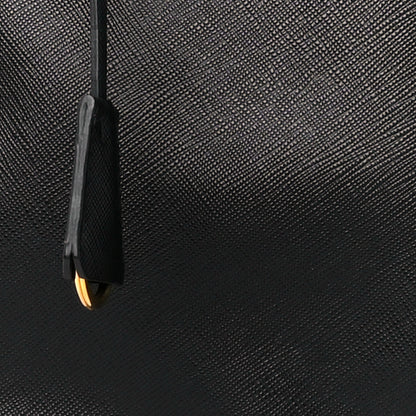 Prada Saffiano Medium Galleria Double Zip Tote Black 9 of 12