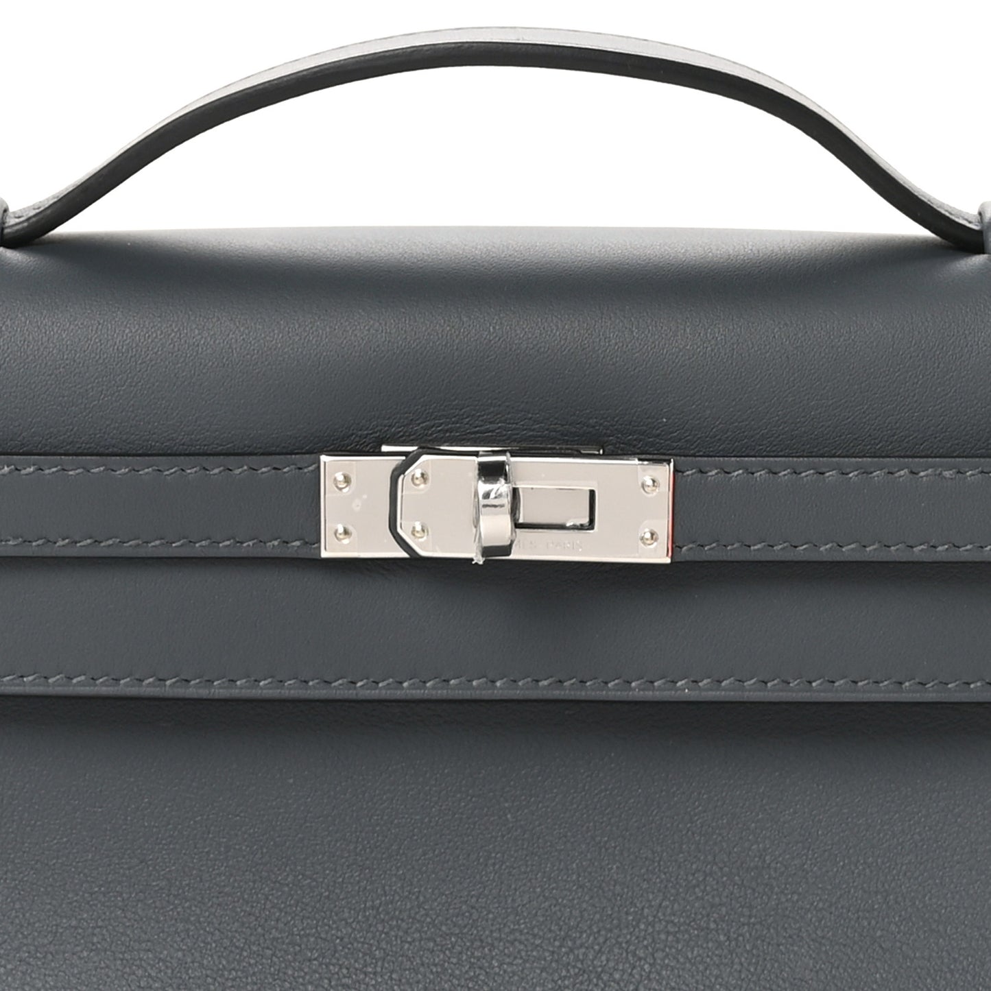 Swift Kelly Pochette Clutch Gris Misty
