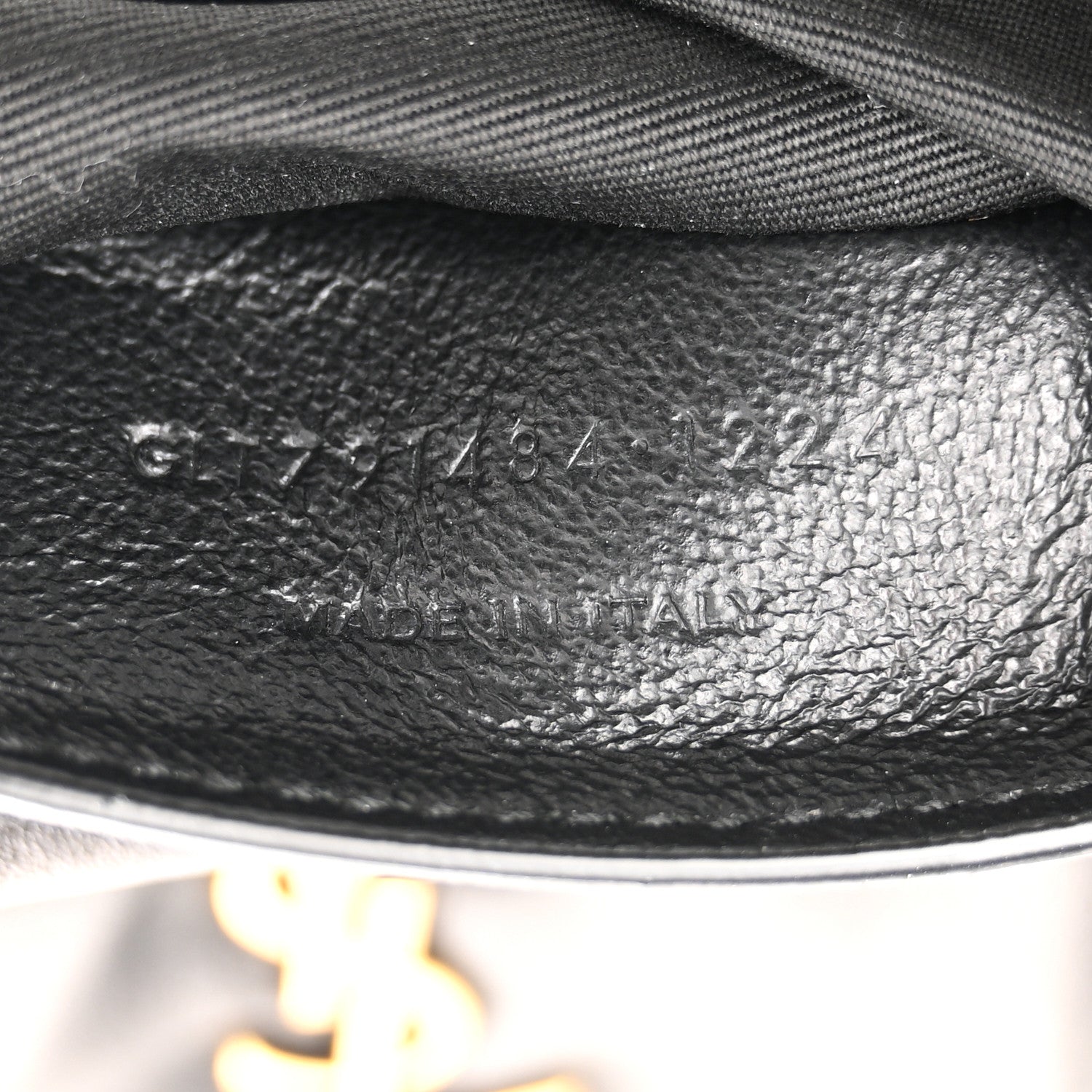 Saint Laurent Plunged Lambskin Calypso Mini Hobo Black 7 of 9