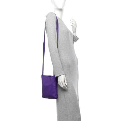 Hermes Lambskin Clou De Selle Pouch Crocus 2 of 12