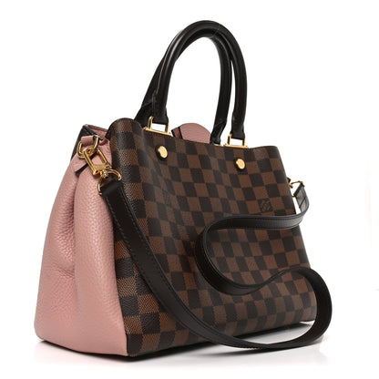 Louis Vuitton Damier Ebene Cuir Taurillon Brittany Magnolia 3 of 10