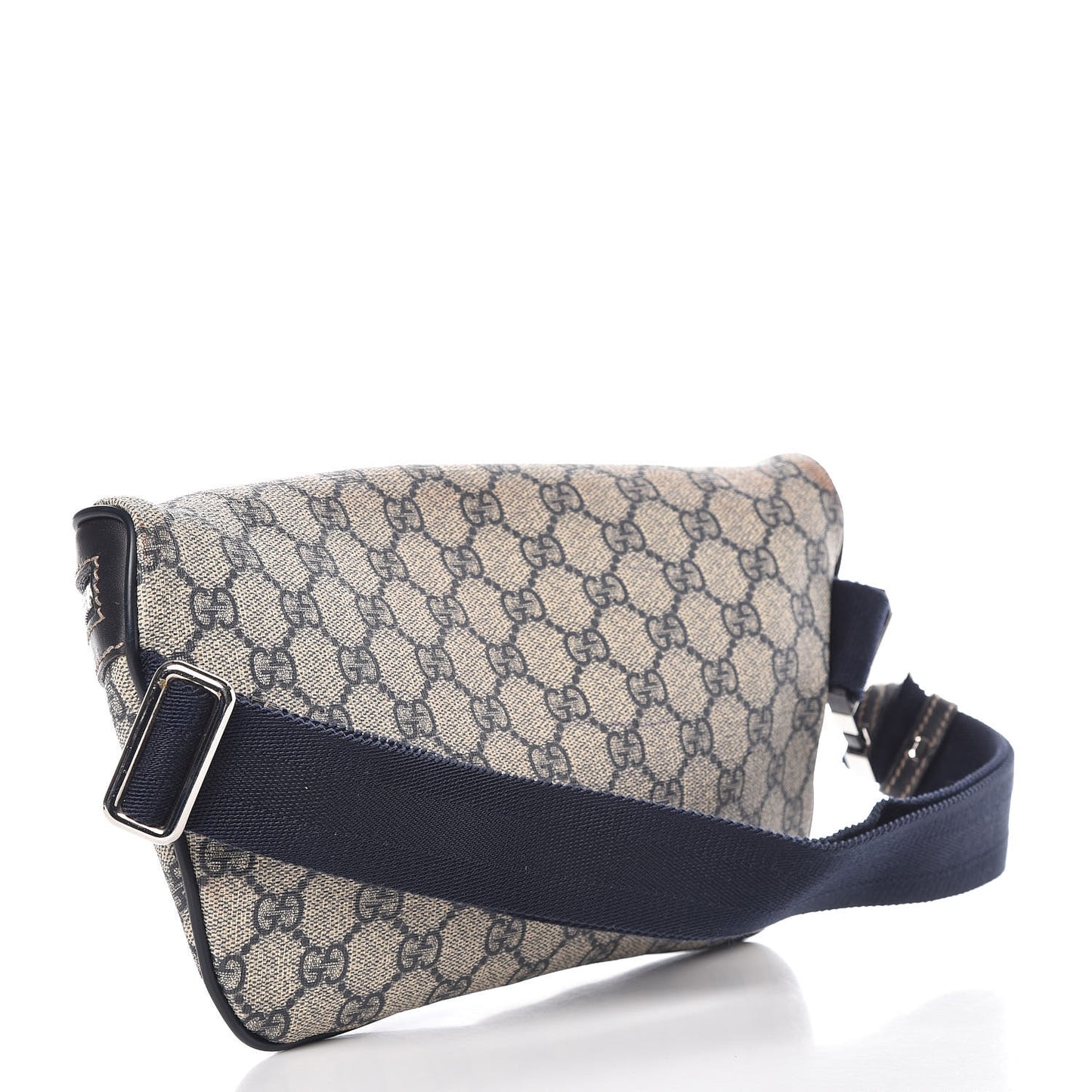 GG Supreme Monogram Belt Bag Navy