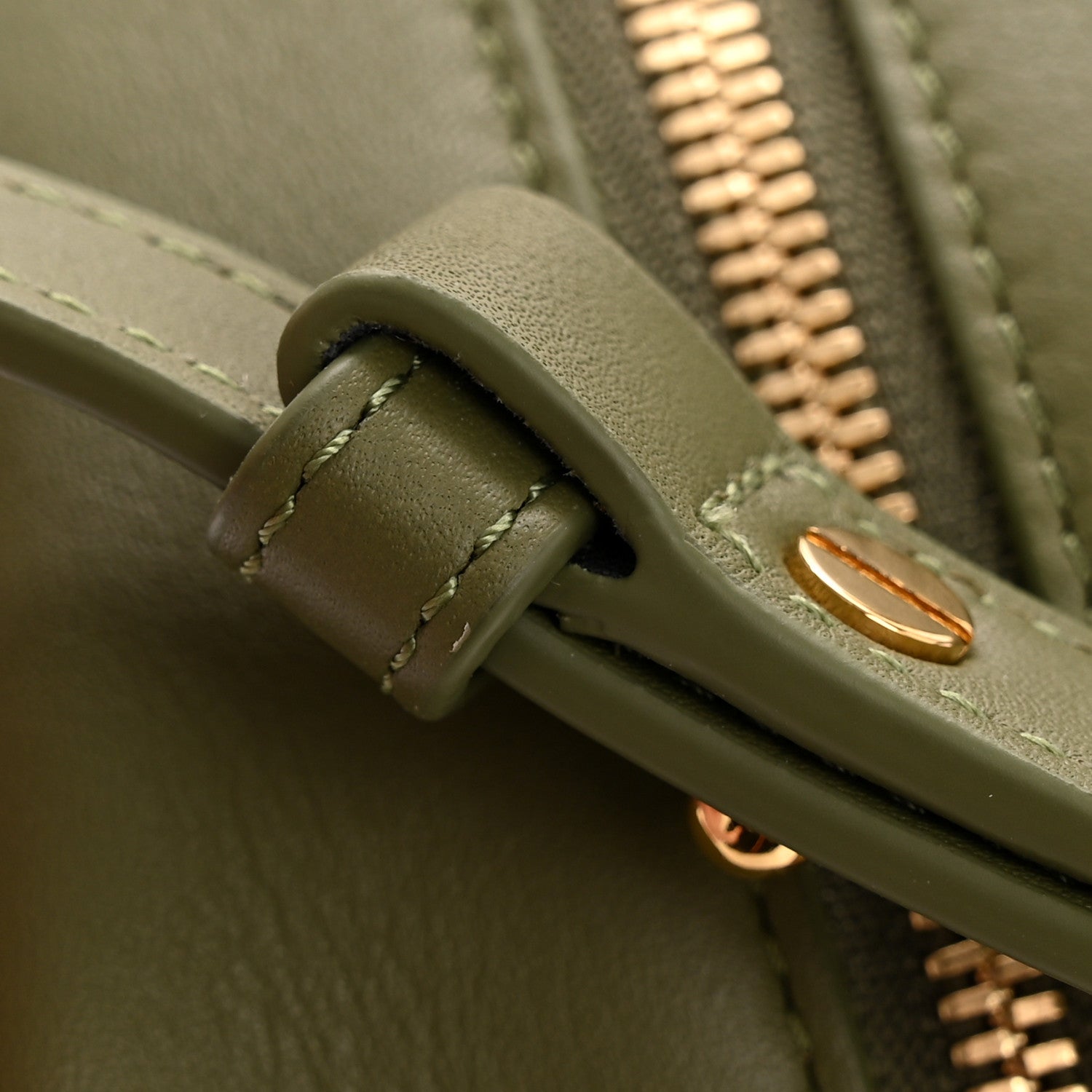 Loewe Jacquard Anagram Calfskin Amazona 23 Avocado Green 12 of 12