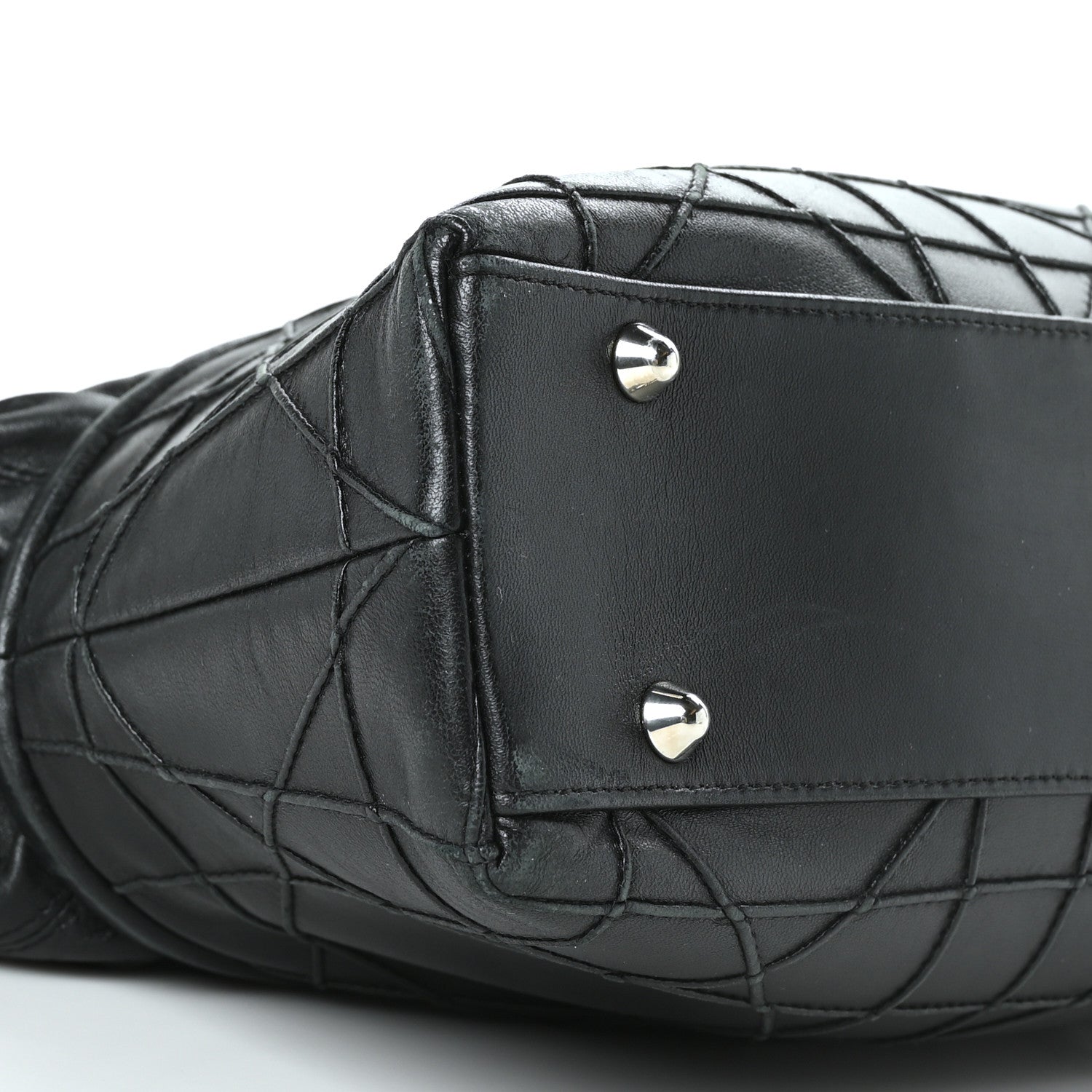 Christian Dior Lambskin Cannage Dior So Dior Tote Black 7 of 8
