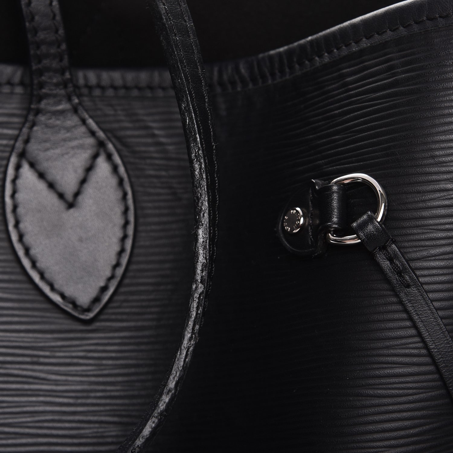 Louis Vuitton Epi Neverfull MM Black 12 of 12