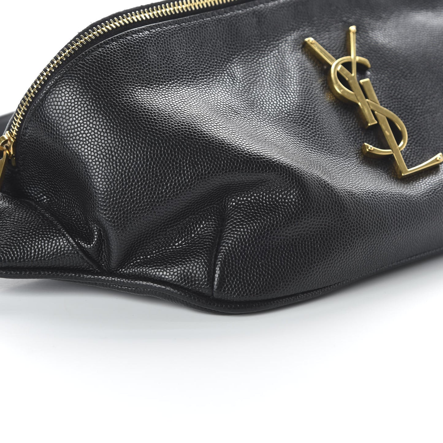 Grain De Poudre Monogram Belt Bag Black