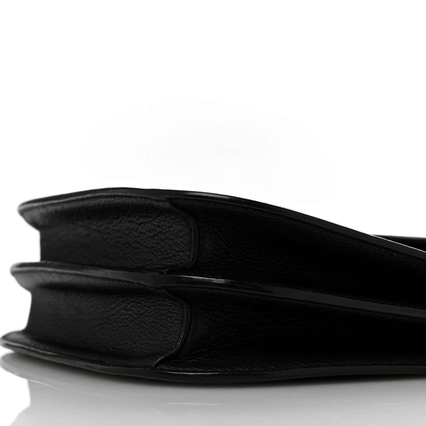 Grained Calfskin Patricia Park Avenue Crossbody Bag Black