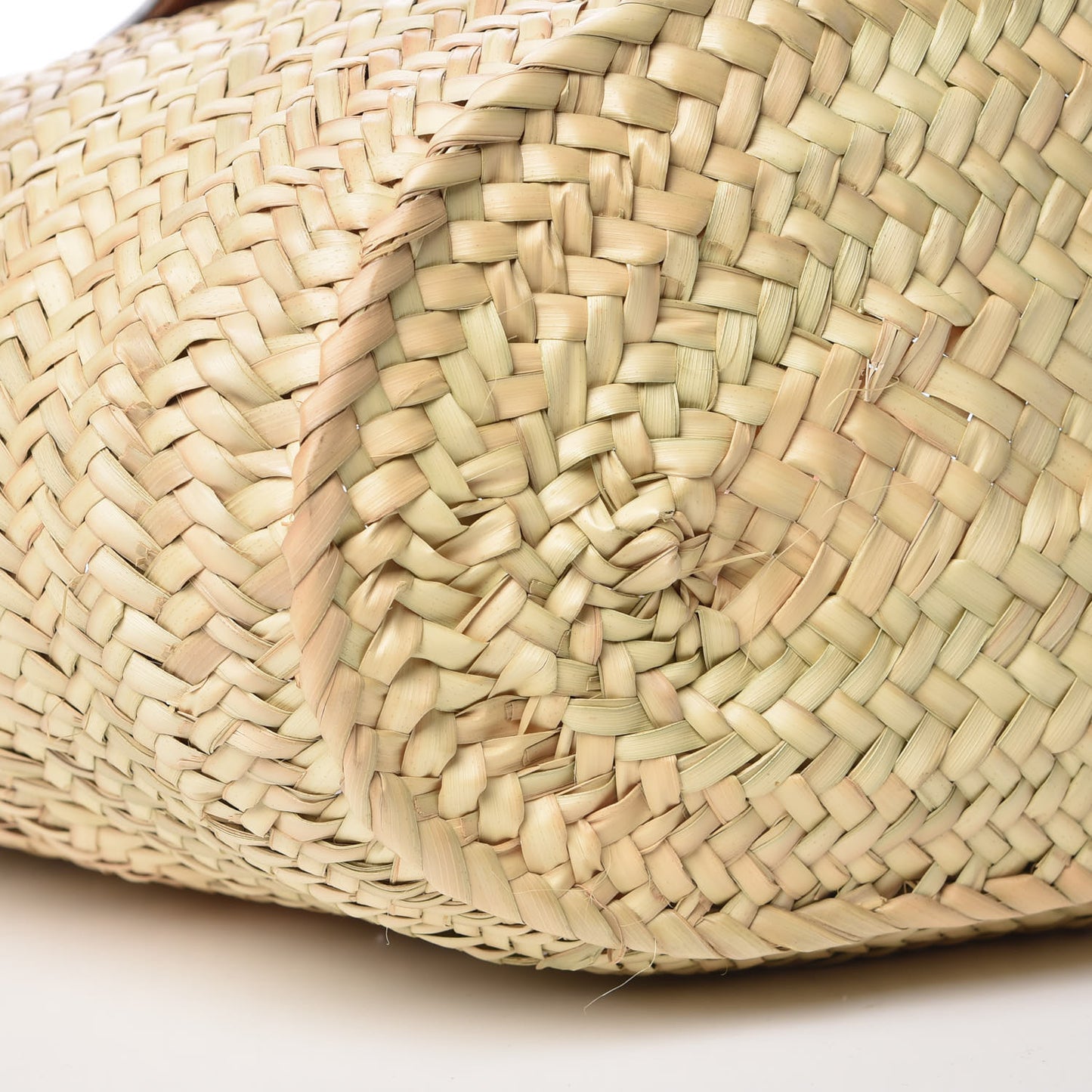 Raffia Large Basket Tote Bag Natural Tan