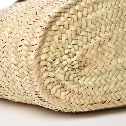 Loewe Raffia Large Basket Tote Bag Natural Tan 7 of 9