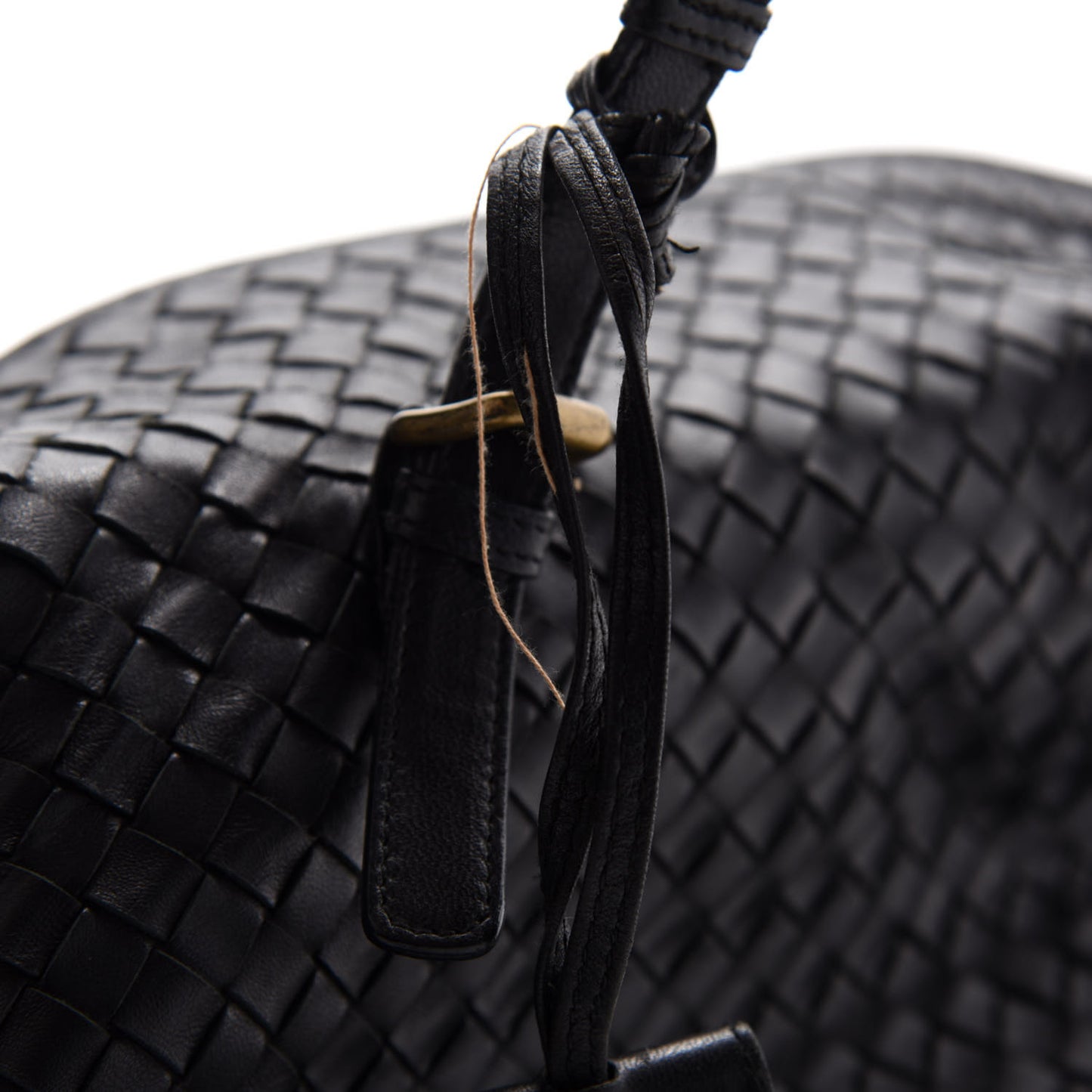 Nappa Intrecciato Boston Black