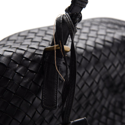 Bottega Veneta Nappa Intrecciato Boston Black 9 of 13