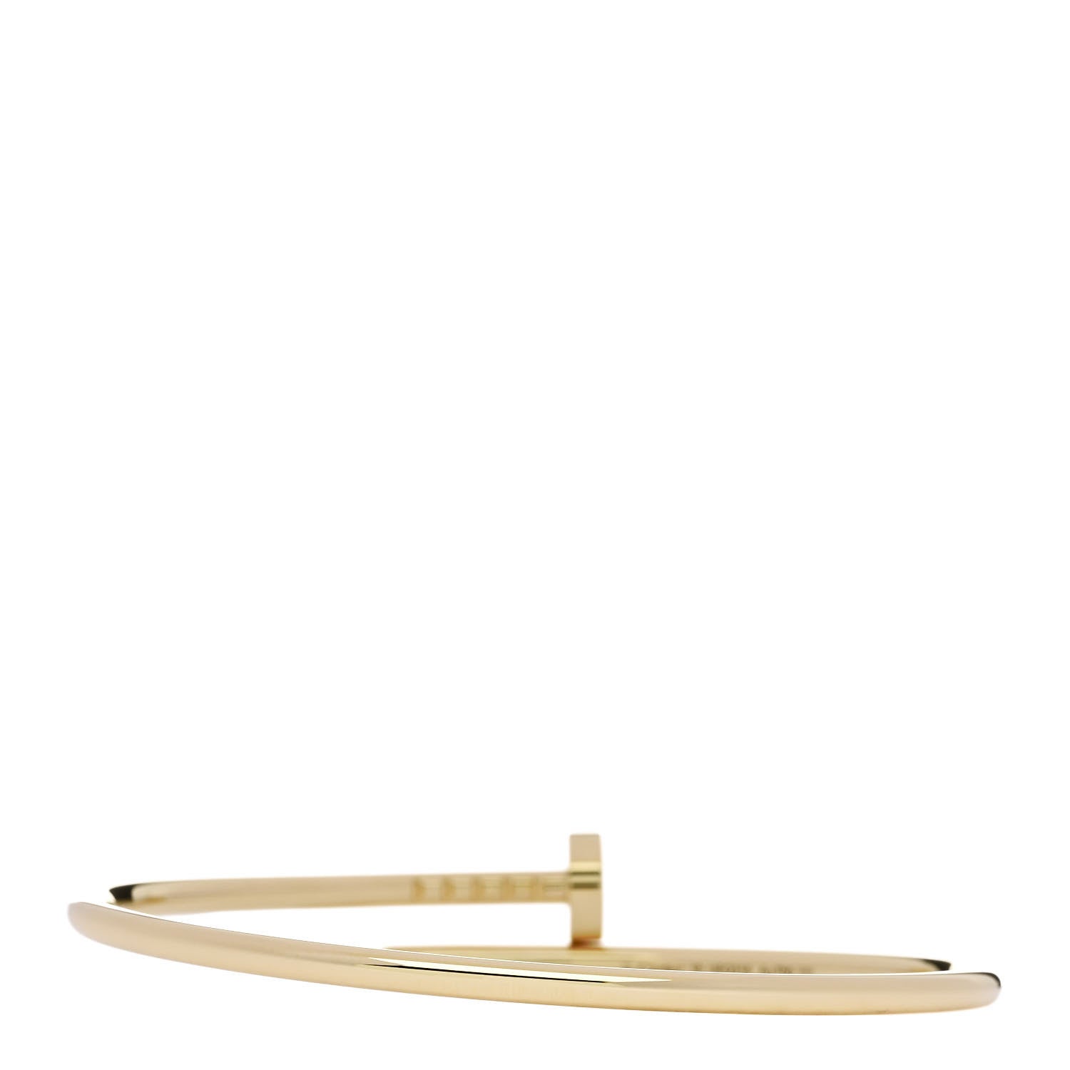 Cartier 18K Yellow Gold Small Juste Un Clou Bracelet 16 2 of 5