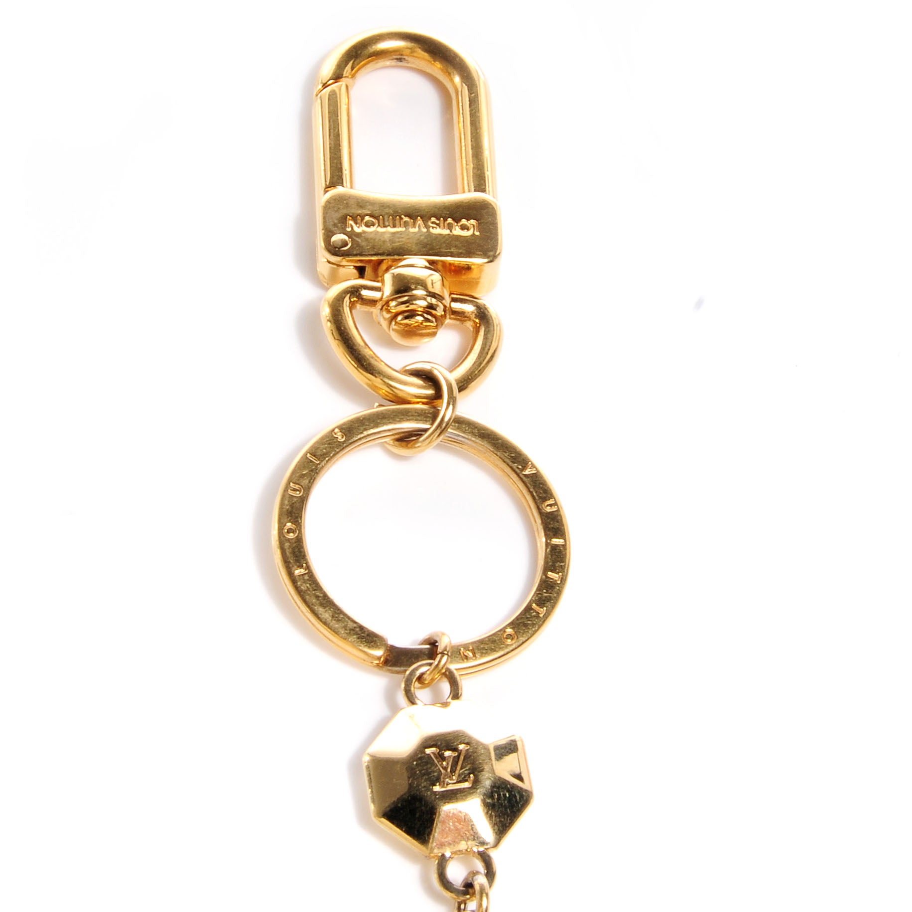 Louis Vuitton LV Facettes Key Holder Gold 4 of 5
