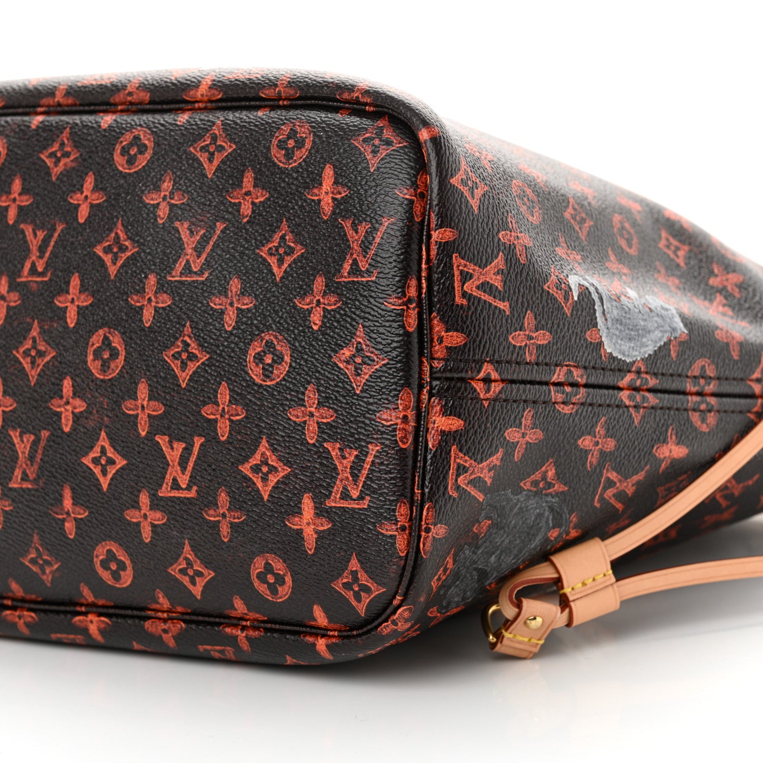 Louis Vuitton Catogram Neverfull MM Marron 11 of 12