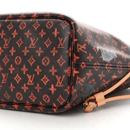 Louis Vuitton Catogram Neverfull MM Marron 11 of 12