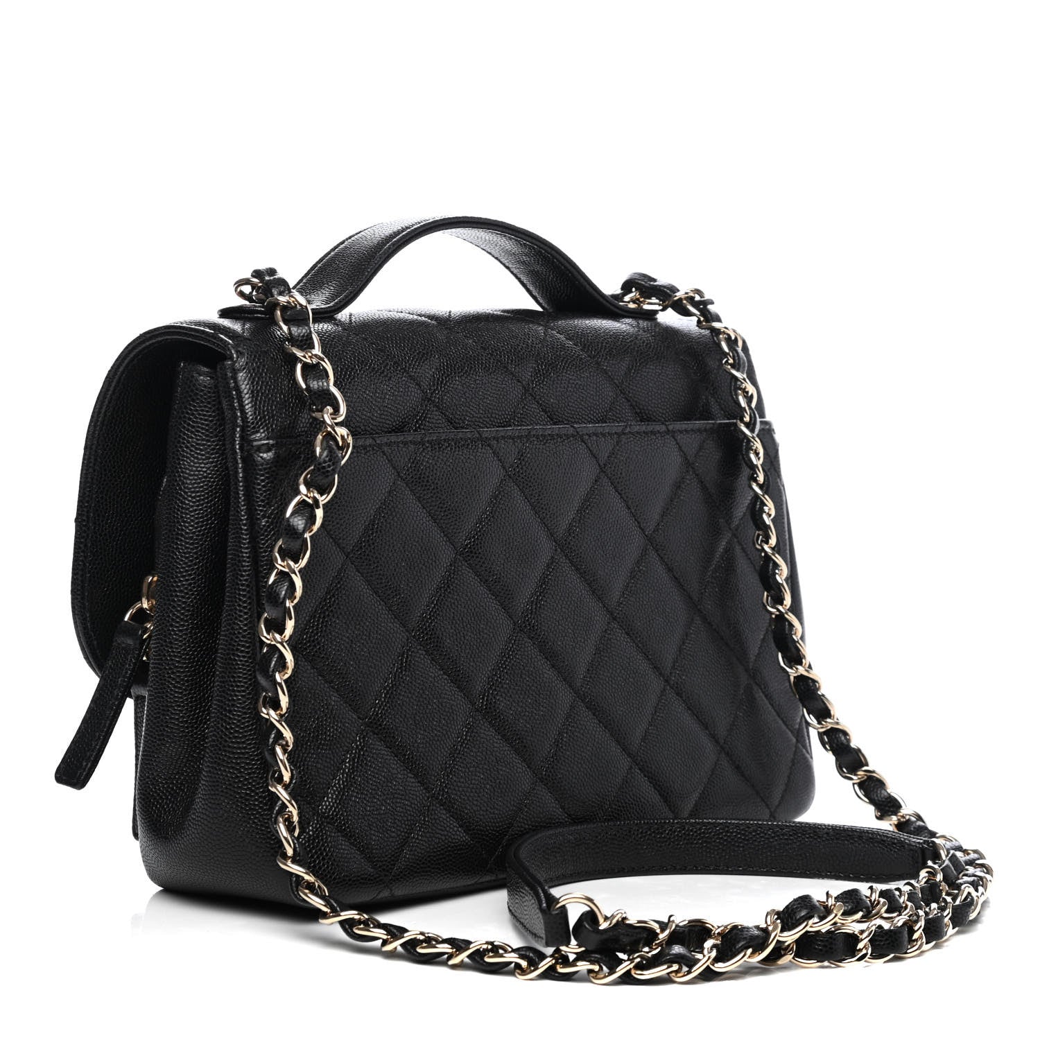 Chanel Caviar Quilted Medium Business Affinity Flap Black 2 of 4