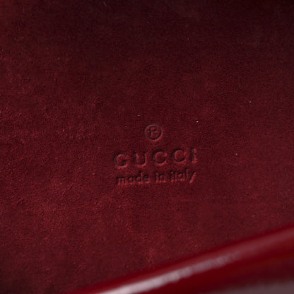 Gucci Crinkled Patent Mini Dionysus Shoulder Bag Rosso Ancora Red 6 of 10
