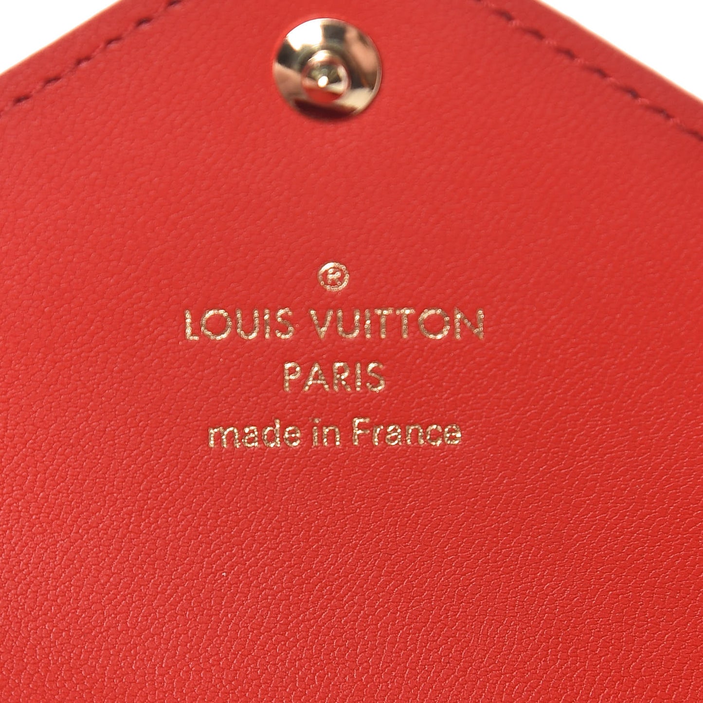 Monogram Medium Kirigami Pochette Insert Coquelicot