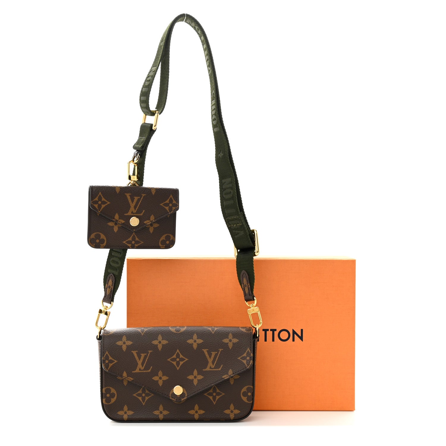 Louis Vuitton Monogram Felicie Strap & Go Kaki 11 of 11
