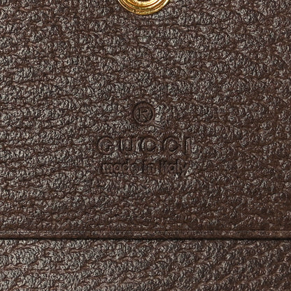 Gucci GG Supreme Monogram Web Ophidia Card Case Beige New Acero 8 of 8