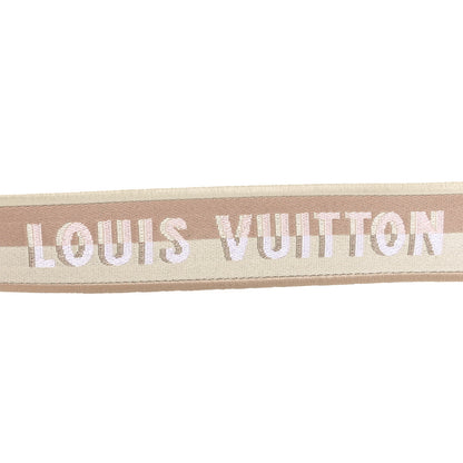 Louis Vuitton Jacquard Speedy Bandouliere 20 Shoulder Strap Beige Pink 3 of 6