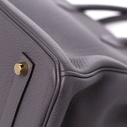 Hermes Togo Birkin 35 Etain 11 of 12