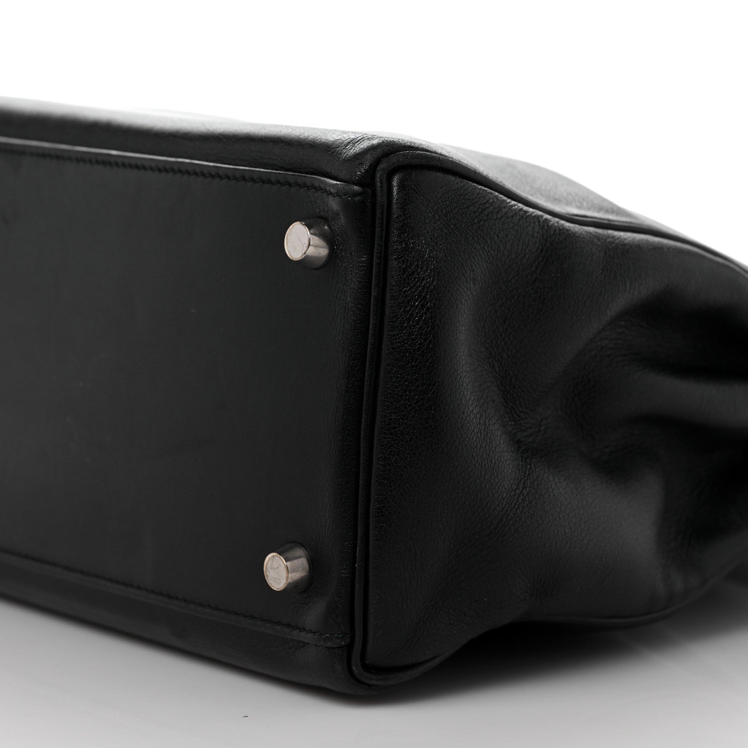 Hermes Evercalf Kelly Retourne 32 Black 8 of 13