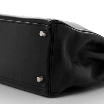 Hermes Evercalf Kelly Retourne 32 Black 8 of 13