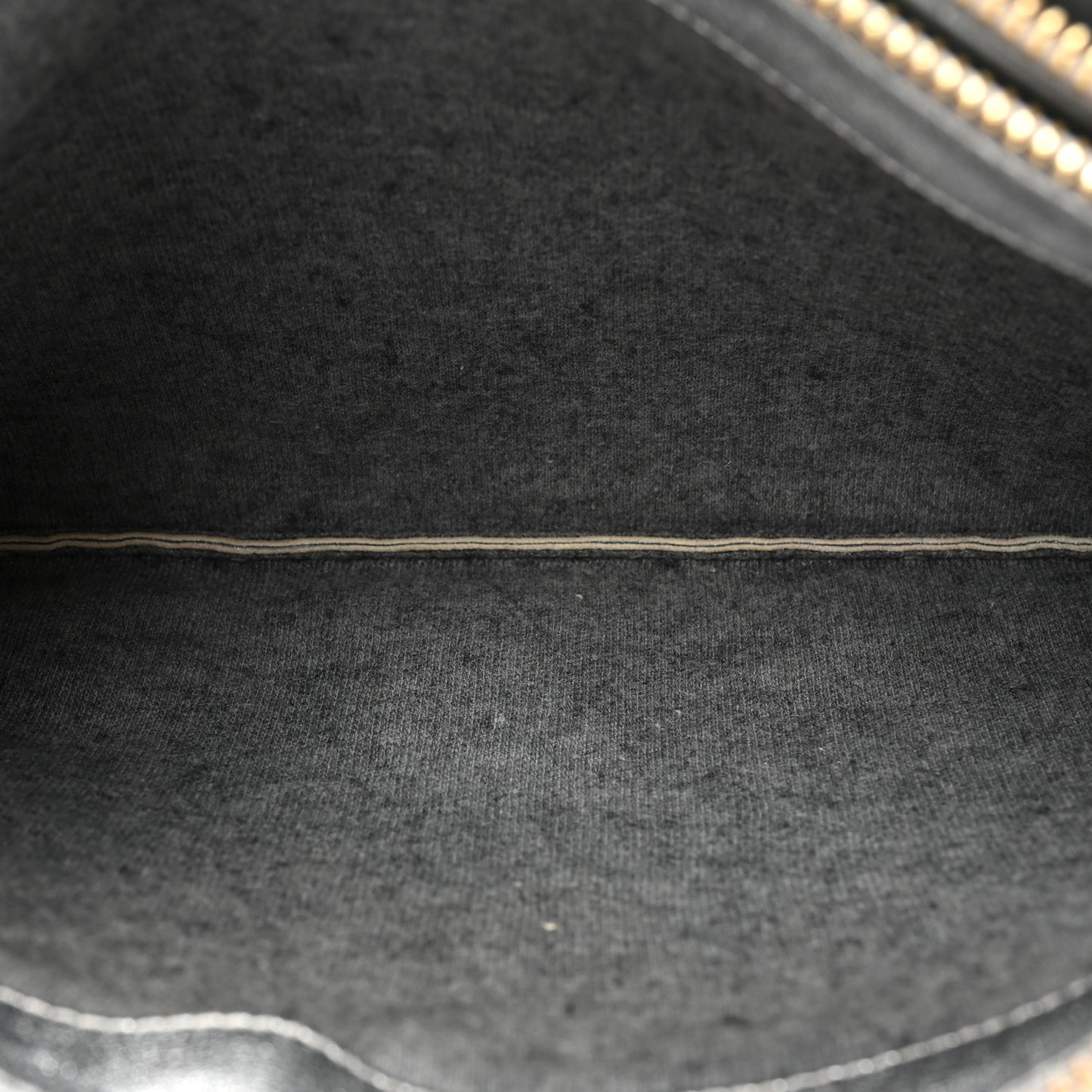 Metallic Lambskin Large Trio Crossbody Bag Silver