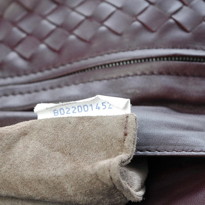 Bottega Veneta Nappa Intrecciato Mini Chain Messenger Dark Barolo 6 of 7