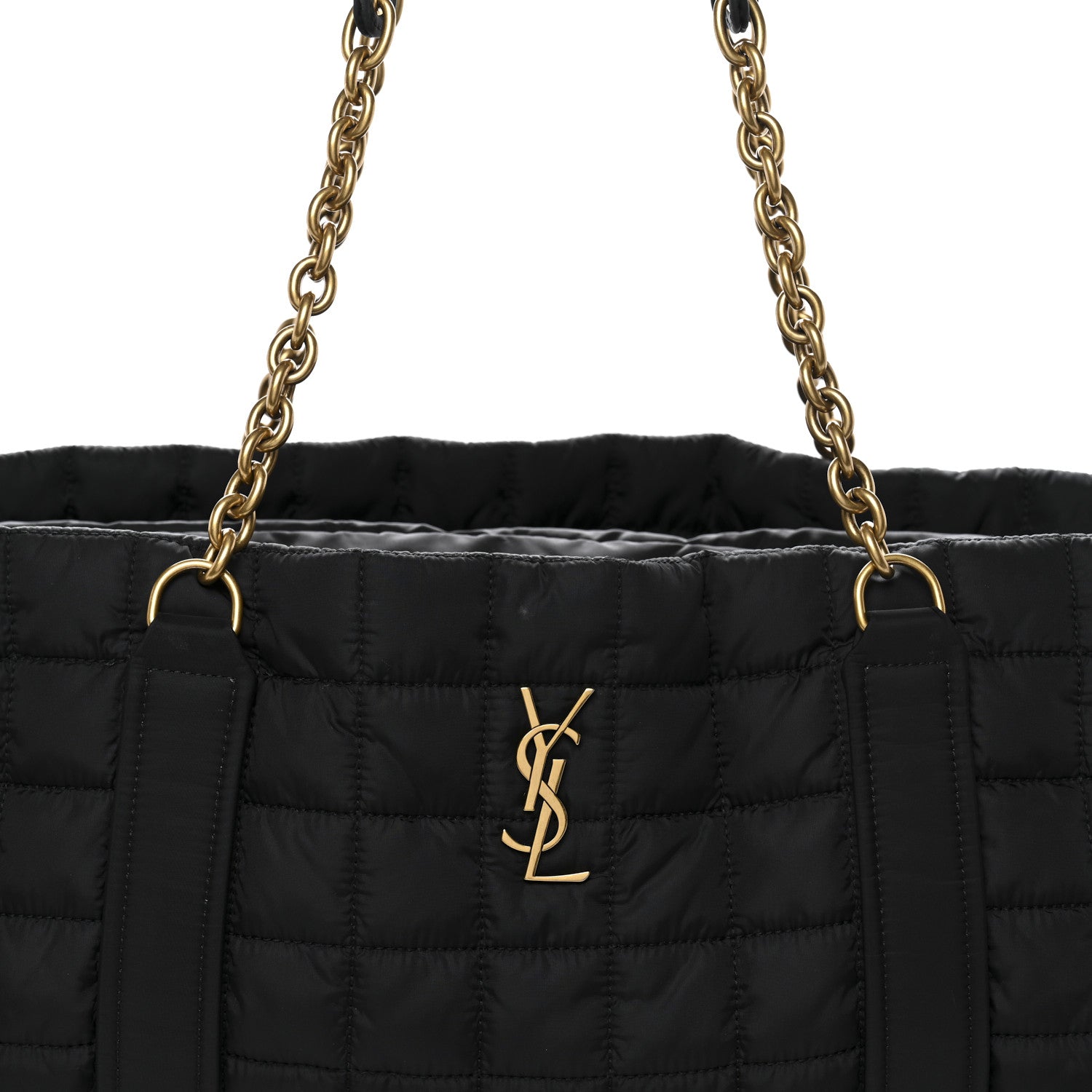 Saint Laurent Nylon Discovery Satchel Black 8 of 12