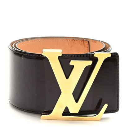 Louis Vuitton Patent LV Facettes Belt 75 30 Amarante 1 of 8