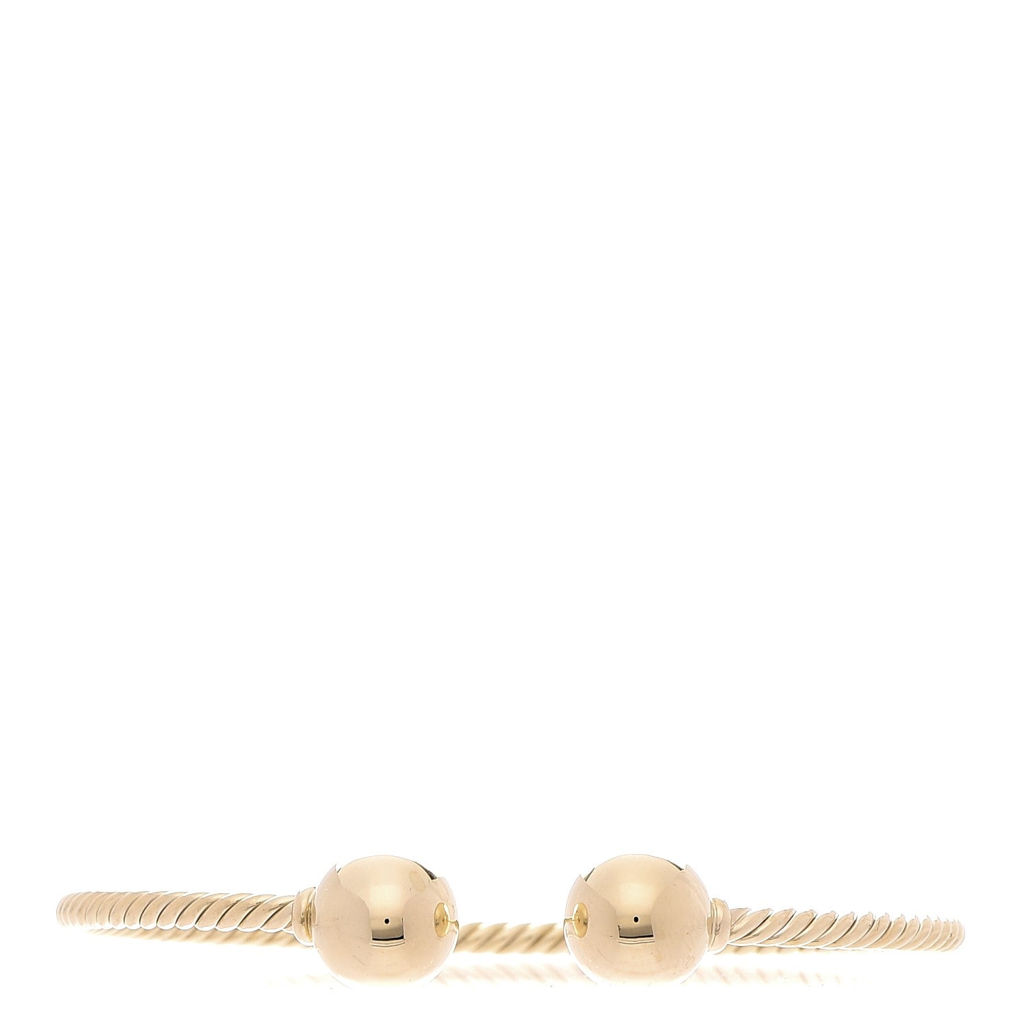 David Yurman 18K Yellow Gold 10mm Solari Bracelet 1 of 6