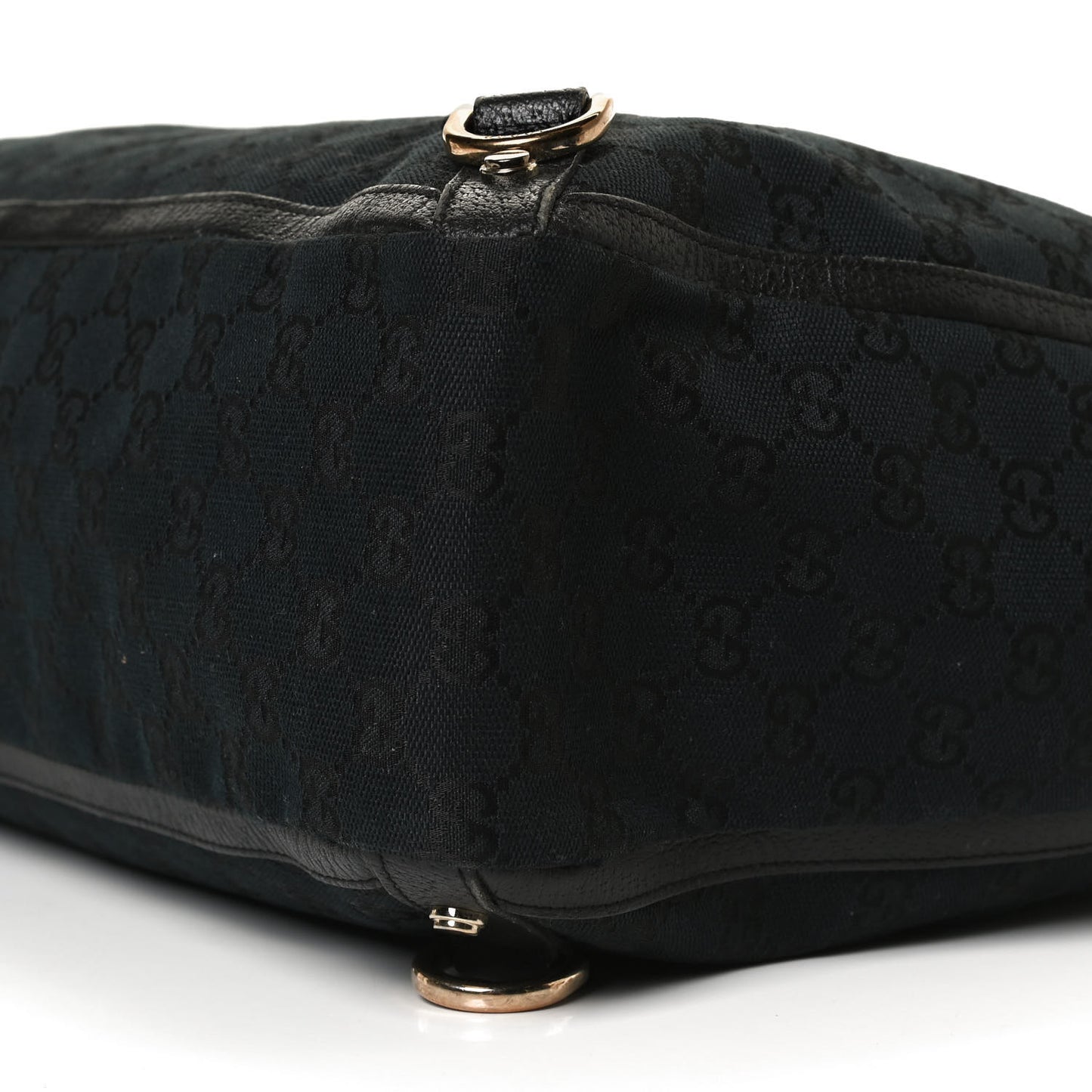 Monogram Large Abbey Tote Black