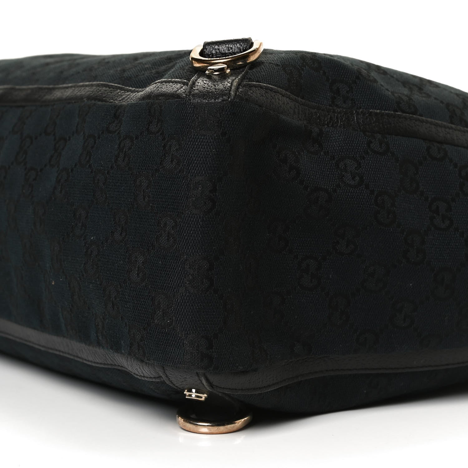 Gucci Monogram Large Abbey Tote Black 11 of 14