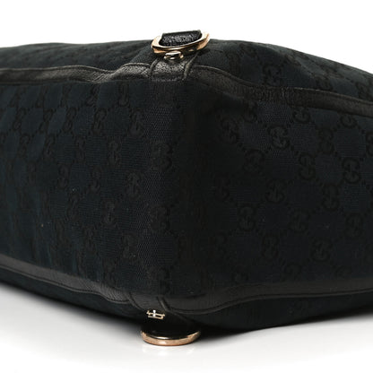 Gucci Monogram Large Abbey Tote Black 11 of 14