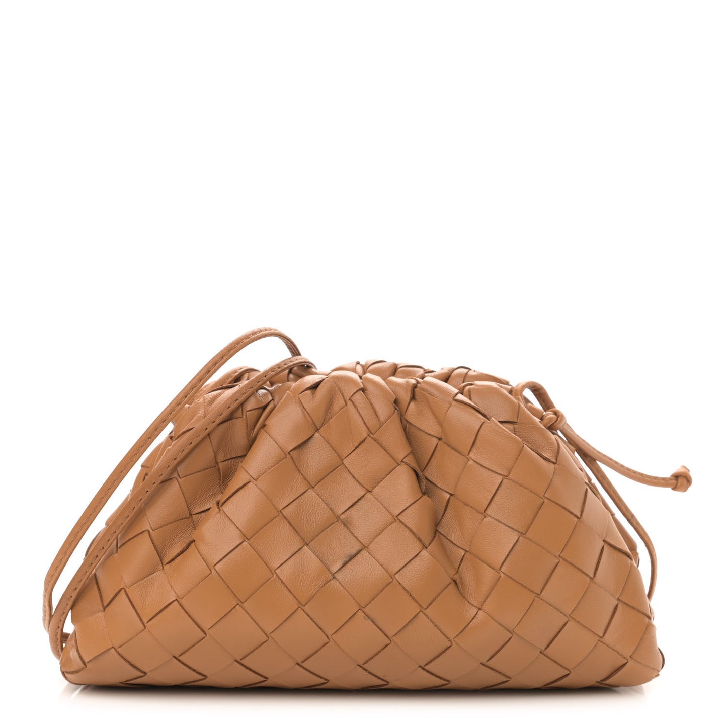 Nappa Intrecciato The Mini Pouch Carmel