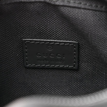 Gucci Rubber Effect Calfskin GG Mini Crossbody Bag Black 6 of 12